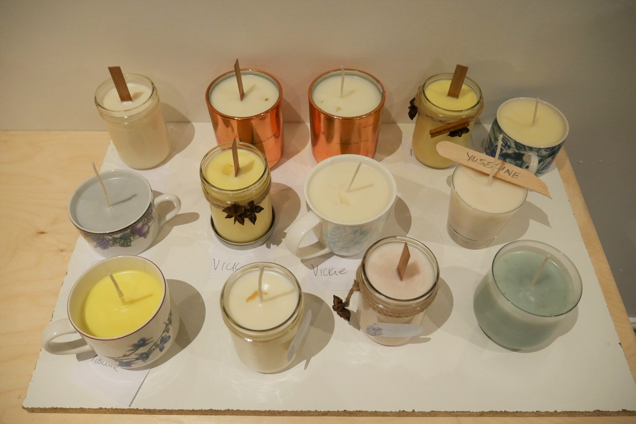 Make your own handmade candles - Les Affûtés