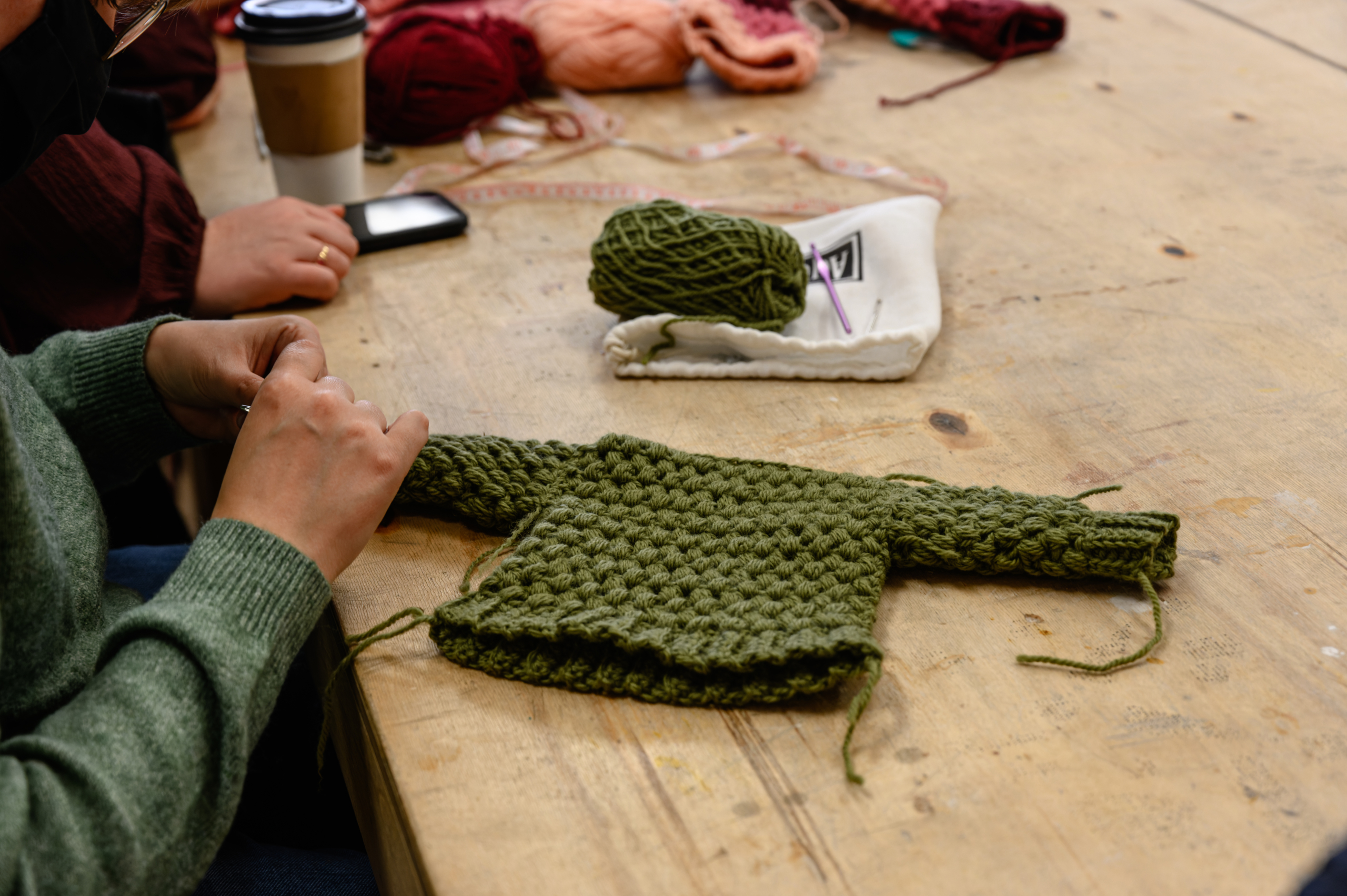 Parcours Crochet - Créer son pull en laine - Les Affûtés